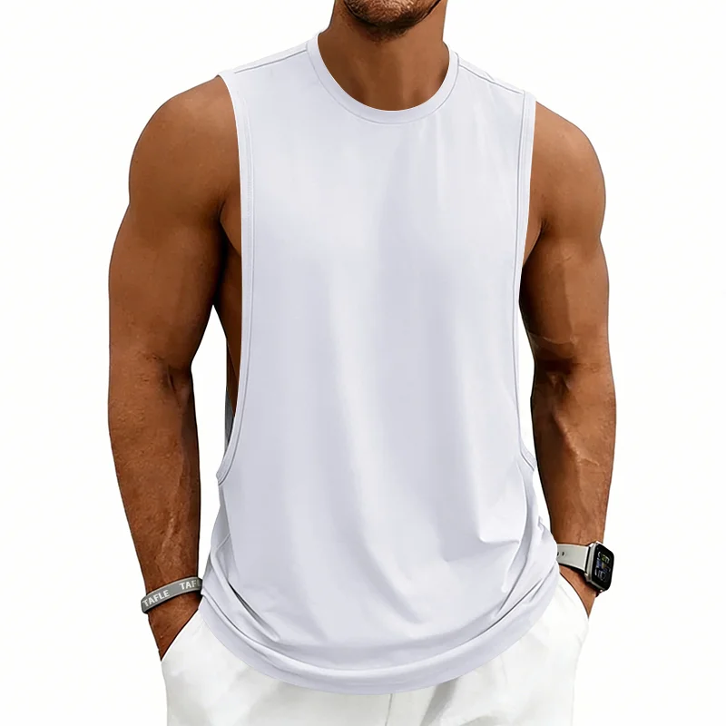 Men's Gym Tank Top, Loose Fit, Breathable Workout Vest