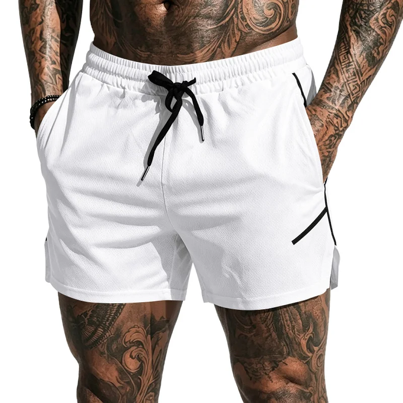 Men's Athletic Quick Dry Shorts - Breathable, Stretch wholesale front view