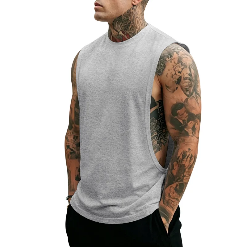 Men's Gym Tank Top - Breathable Sleeveless Workout Vest wholesale view 6