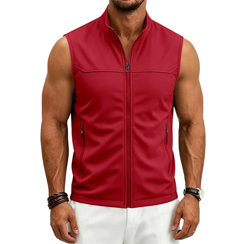 Men's Tactical Outdoor Vest - Breathable Pifu Utility Gilet wholesale view 3